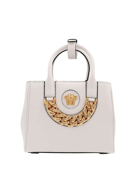 versace umhängetasche weiß|VERSACE Taschen weiß Damen .